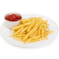 Straight Cut French Fries | Plated
