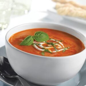 Tomato Basil Bisque | Styled