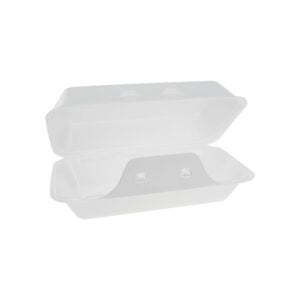 CONT FM 9.6X5X3.3″ LRG WHT HNGD 150CT | Styled