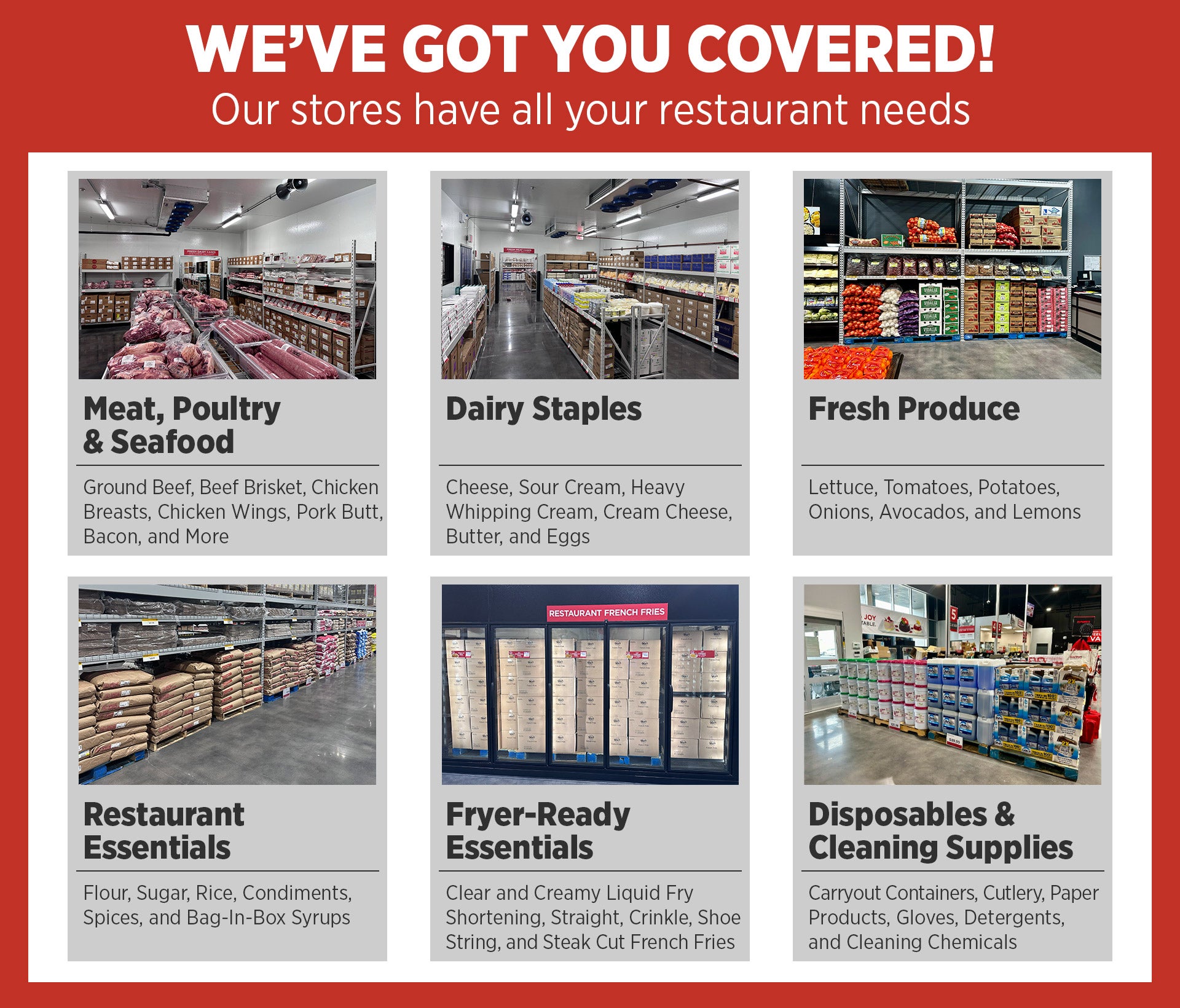 We've Got You Covered