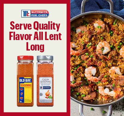 Serve quality flavor all lent long