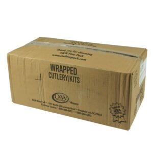 Disposable Fork & knife Cultery Kit with Napkin | COR