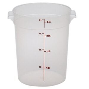 4 Quart Food Containers | RAW