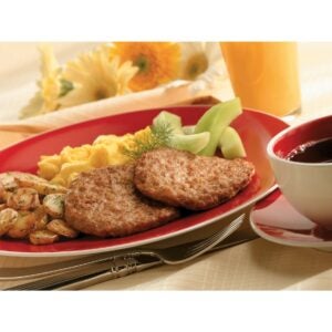 Cooked Mild Sausage Patties | PWB