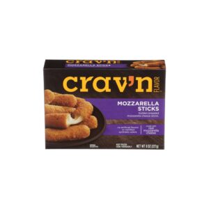 Crav’N Flavor Mozarella Cheeze Sticks 8o | IPG