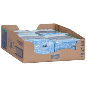 WIPER FS BLUE/WHT Z FOLD 4-80CT | PKG