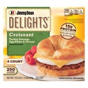 Turkey Sausage, Egg, & Cheese Croissant | IPG