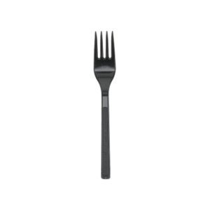 XHWT Black Plastic Forks | RAW