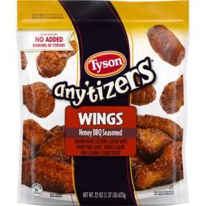 Tyson Any’tizers Honey BBQ Chicken Wings | IPG