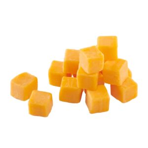 Medium Cheddar Cheese Cubes | RAW