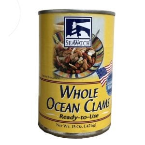 Whole Clams, Canned | IPG