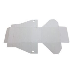 50-8X8X5″ PPR TACO SALAD BOX WHT/WHT | RAW