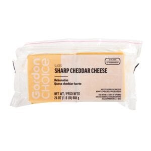 Sharp Cheddar Sliced Cheese | IPG