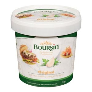 CHEESE BRSIN GARL HRB 2-2# BOURSIN | RAW