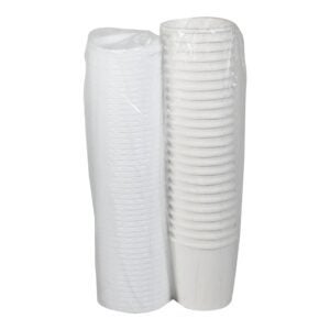 CONT PPR 16Z WHT W/LID 250CT PCTV | IPG