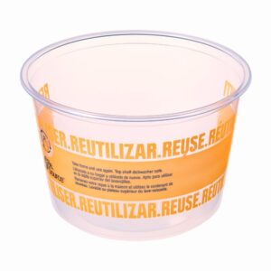 Clear Deli Plastic Containers 16oz | RAW