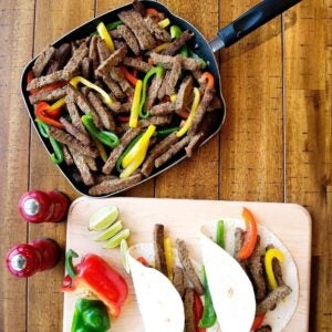 Seasoned Beef Fajita Meat | PWB