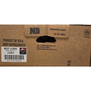 No Roll Beef Strip Loins, Boneless | COR