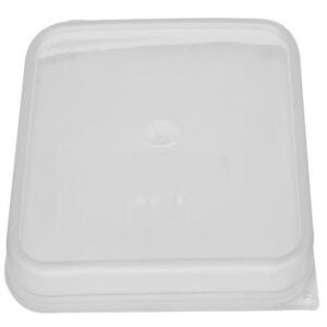 LID CONT FD SQ CLR 12/18/22QT 1CT | RAW