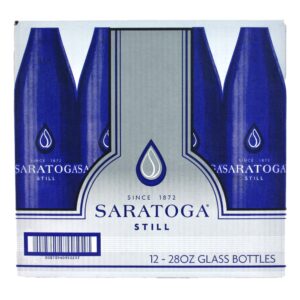 WATER STILL 28 OZ GLASS SARATOGA - Gordon Restaurant Market
