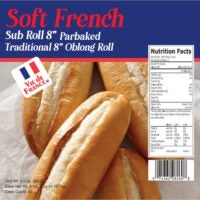 Soft French Sub Roll | Packaged
