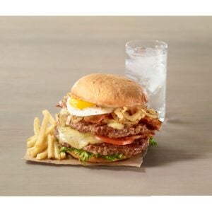 Fully Cooked Ground Chuck Beef Pub Burger Patties | PWB