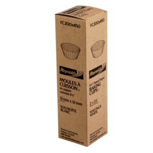 4 1/2″ White Bake Cups | PKG