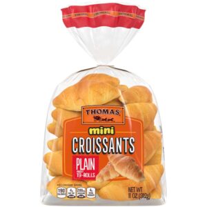 Mini Plain Croissants | PKG