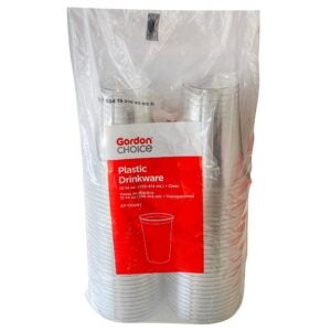 12-14 oz. Clear Plastic Cups | PKG