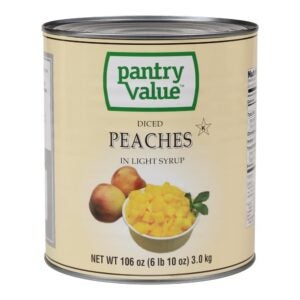 PEACH DCD L/S #10 CAN PANTRY VAL | PKG