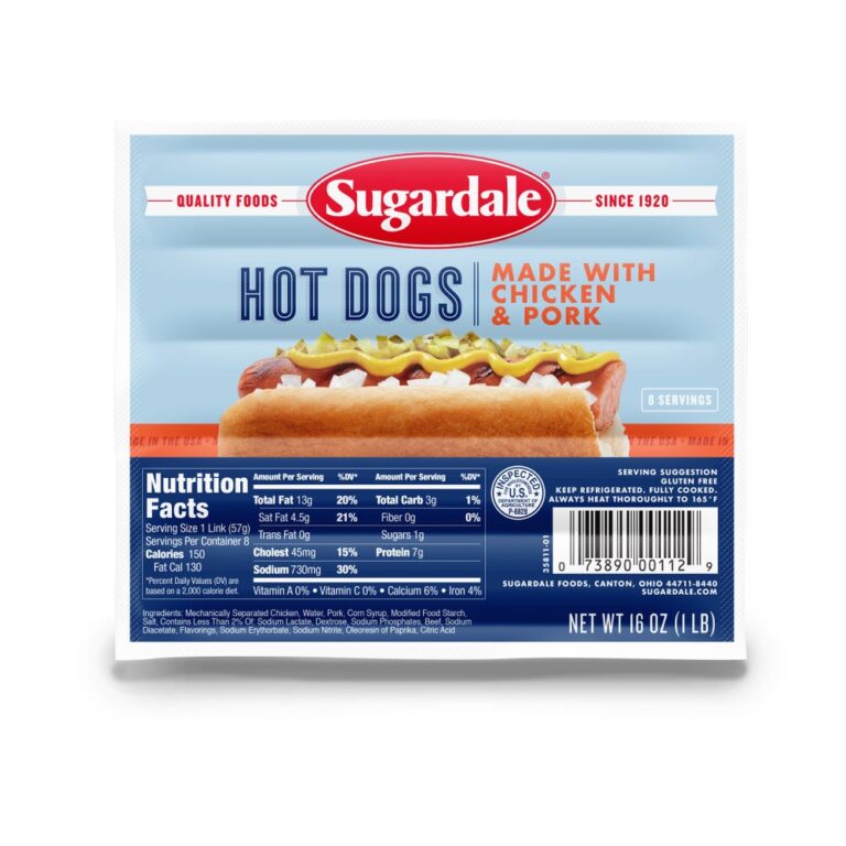 Hot Dogs Springdale Hot Dogs - Gordon Food Service Store