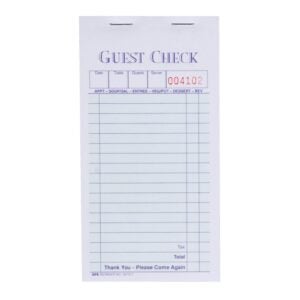 2 Part Carbon Guest Checks | RAW