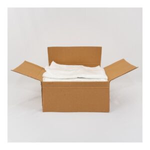 BAG PLAS T-SACK 12X7X22 WHT 1M | PKG