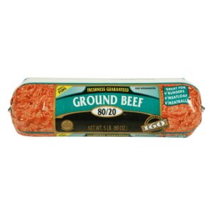 Beef Grnd Fine 80/20 Frsh 12-5# Ibp | PKG