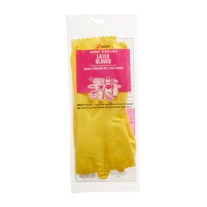 Medium Yellow Rubber Gloves | IPG