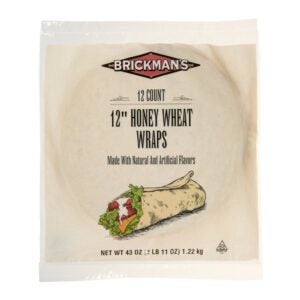12″ Honey Wheat Tortillas | IPG