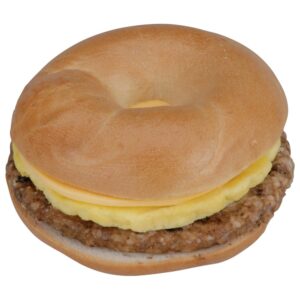 Sausage/Egg/Cheese Bagel Sandwiches | RAW