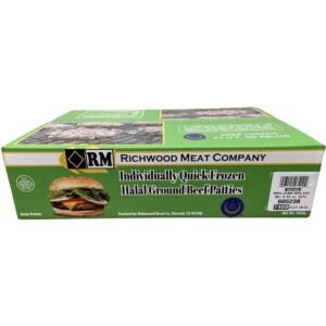 5.3 oz. Halal Ground Beef Patties | COR