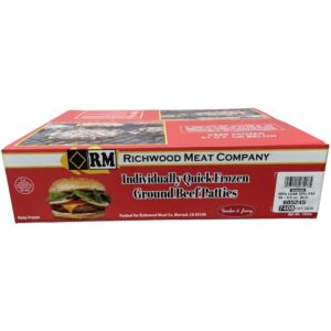 3.2 oz. Ground Beef Patties | COR