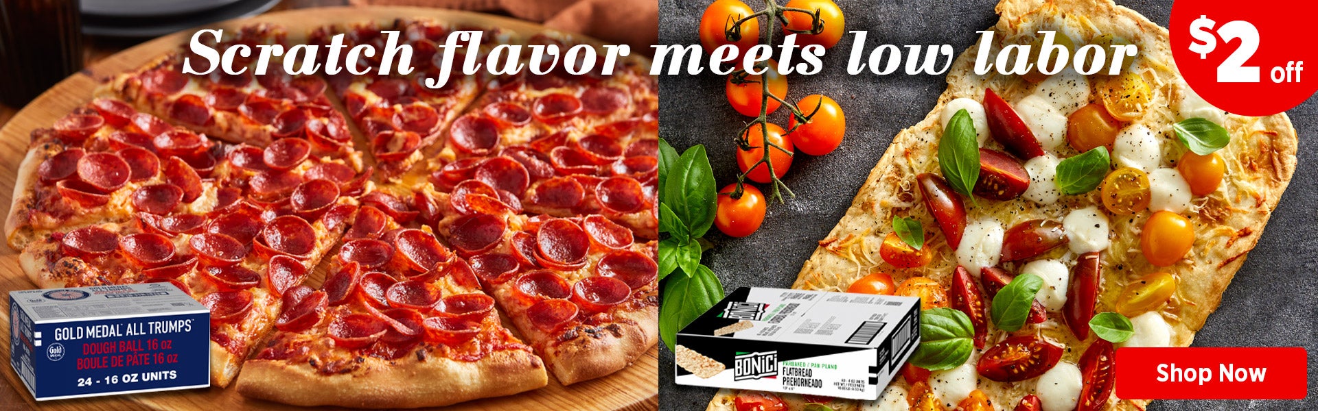 Scratch flavor meets low labor