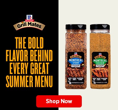 McCormick Summer Menu