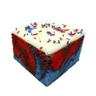 Patriotic Swirl Cake