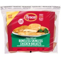 Tyson Chicken Breasts | Packaged