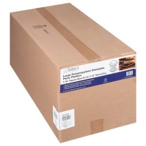 16 Inch Square Platters with Lids | COR