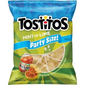 Family Size Hint of Lime Flavored Tortilla Chips | IPG