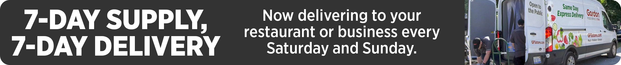 Weekend Delivery