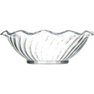 PLAS 5Z CLR TULIP BERRY DISH CARLISLE | RAW