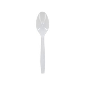 White Plastic Spoons | RAW
