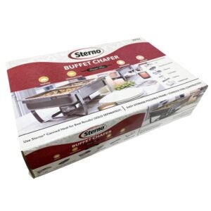 Sterno Folding Stainless Steel Rectangle Chafer | COR