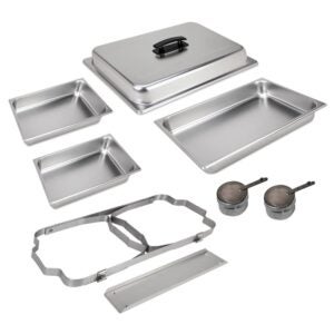 Sterno Folding Stainless Steel Rectangle Chafer | PNB